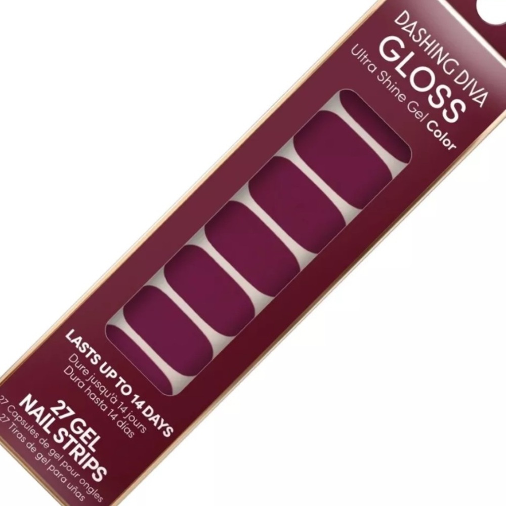 NIB - Dashing Diva - Ultra Shine Gel Color - Set of 27 Nail Strips